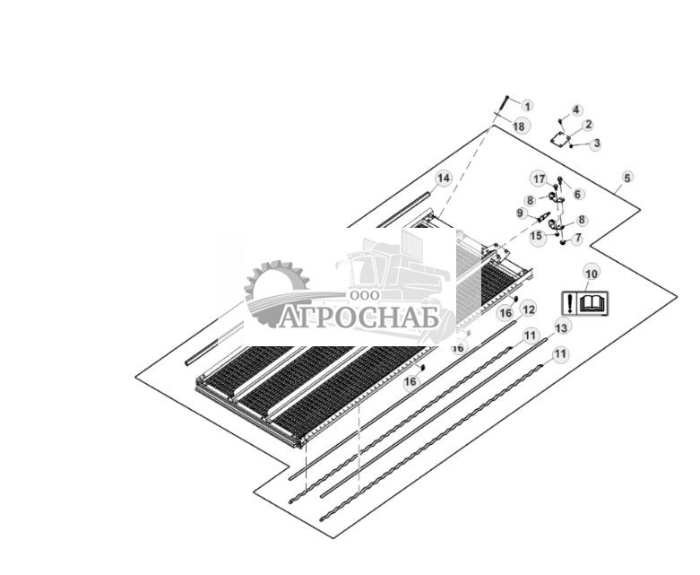Стандартные нижние решета для зерна, универсальные, с ручным регулированием - ST832298 707.jpg